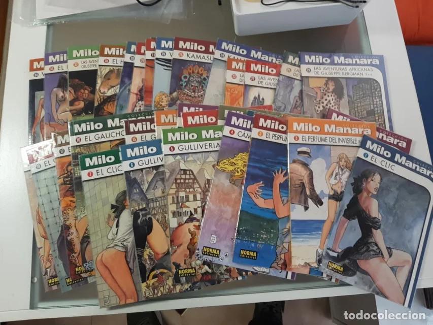 C&oacute;mics: Colecci&oacute;n Completa Milo Manara B/N (Norma Editorial) - 34 Tomos (Muy buen estado)