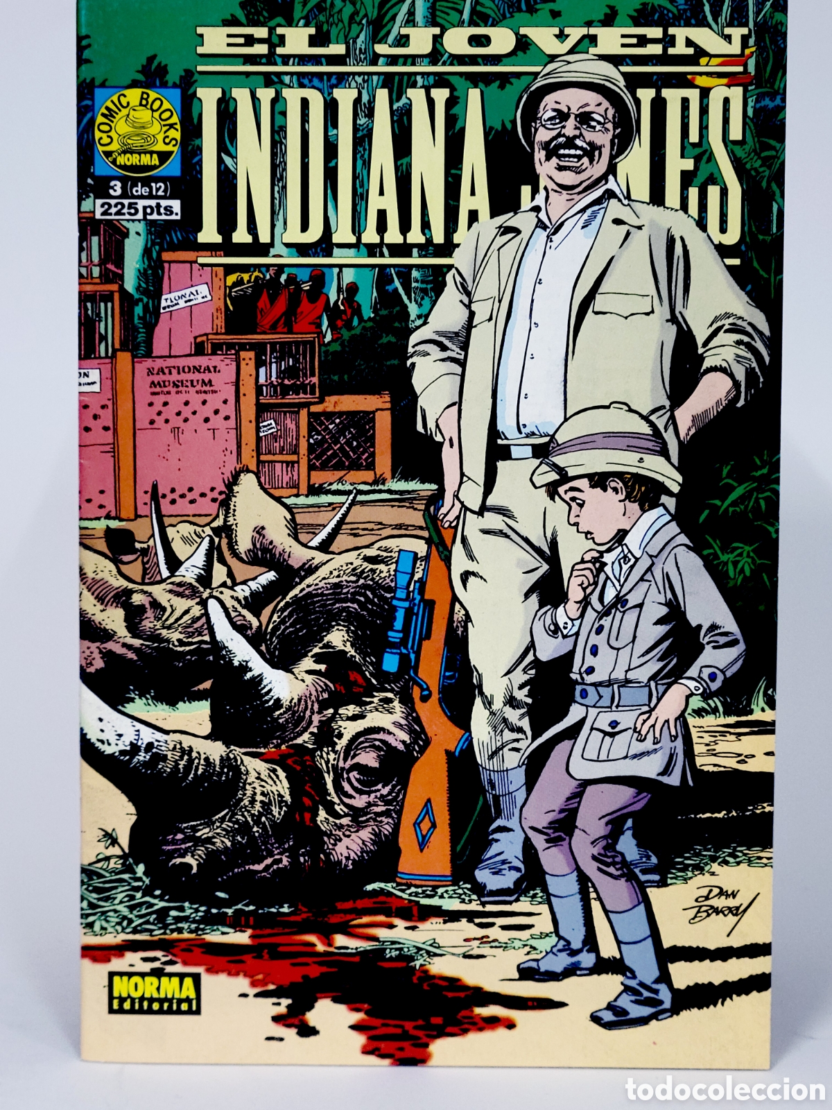 C&oacute;mics: C&Oacute;MIC EL JOVEN INDIANA JONES 3 NORMA EDITORIAL GRAPA DE KIOSCO