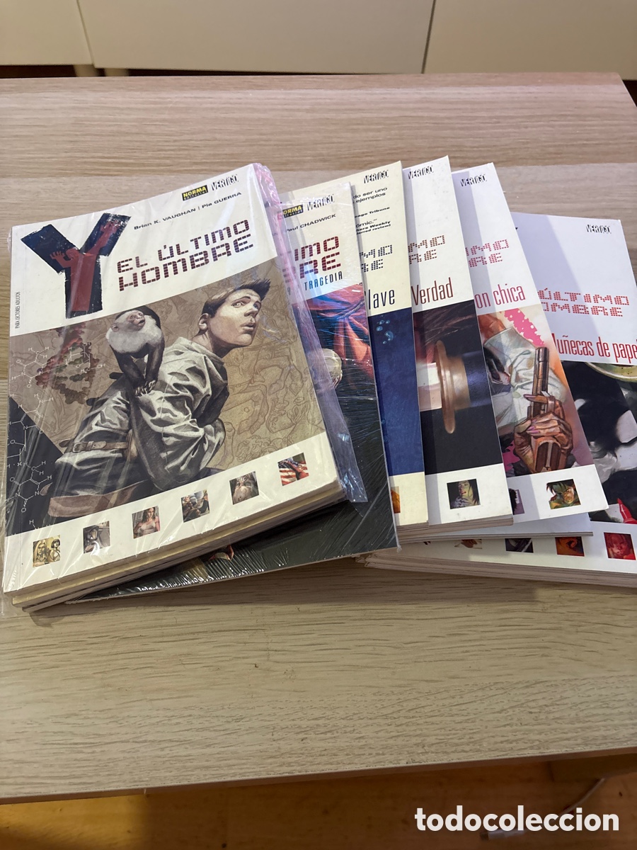 C&oacute;mics: Y el &uacute;ltimo hombre. Brian K Vaughan