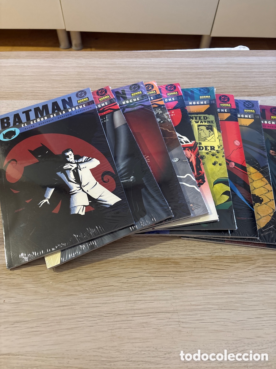 C&oacute;mics: Batman el se&ntilde;or de la noche. Bruce wayne asesino y bruce wayne fugitivo. Completa