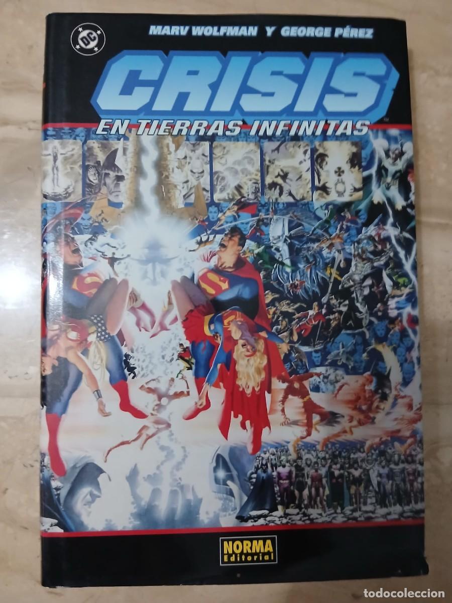 C&oacute;mics: Crisis en tierras infinitas norma editorial estado muy bueno