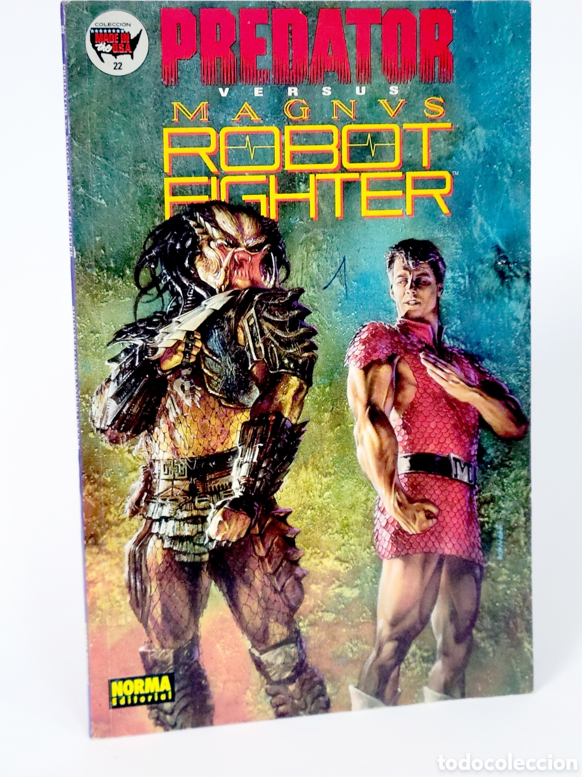 C&oacute;mics: C&Oacute;MIC PREDATOR VS MAGNUS ROBOT FIGHTER 22 NORMA EDITORIAL BUEN ESTADO - Foto 1