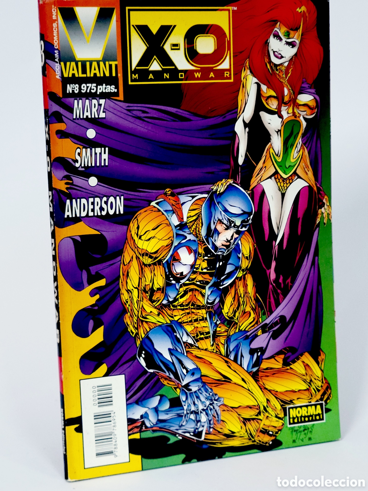 C&oacute;mics: C&Oacute;MIC X-O MANOWAR 8 VALIANT NORMA EDITORIAL BUEN ESTADO