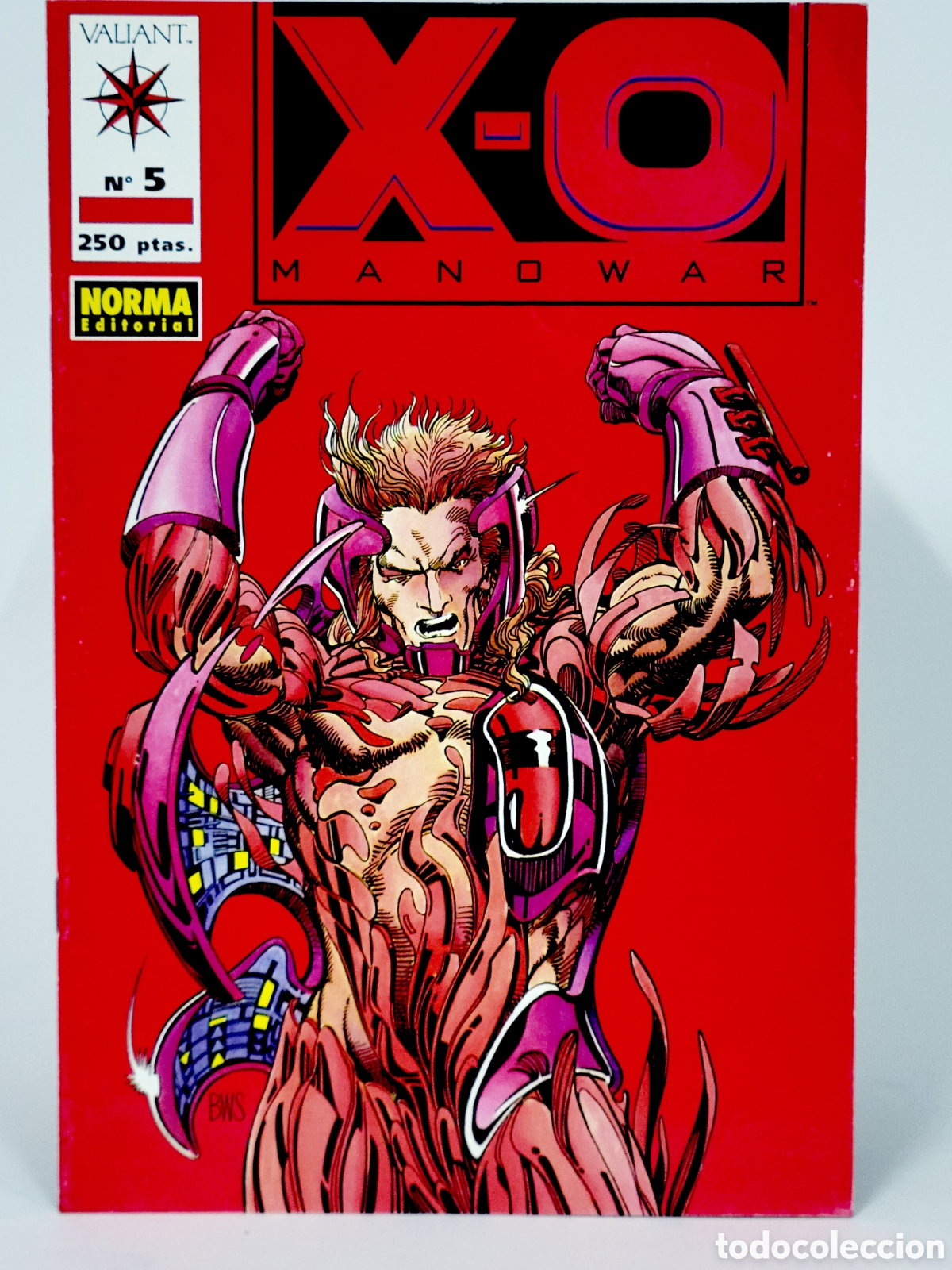 C&oacute;mics: C&Oacute;MIC X-O MANOWAR 5 VALIANT NORMA EDITORIAL MUY BUEN ESTADO