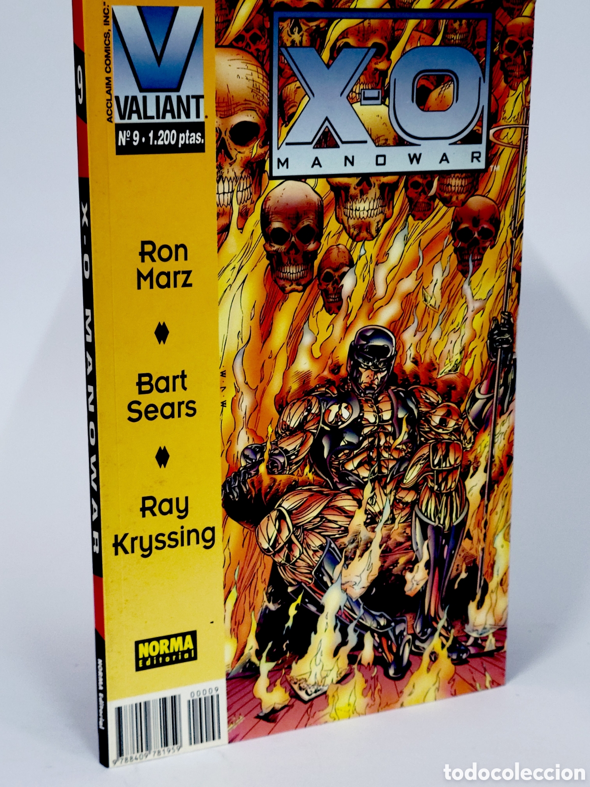 C&oacute;mics: C&Oacute;MIC X-O MANOWAR 9 VALIANT NORMA EDITORIAL EXCELENTE ESTADO
