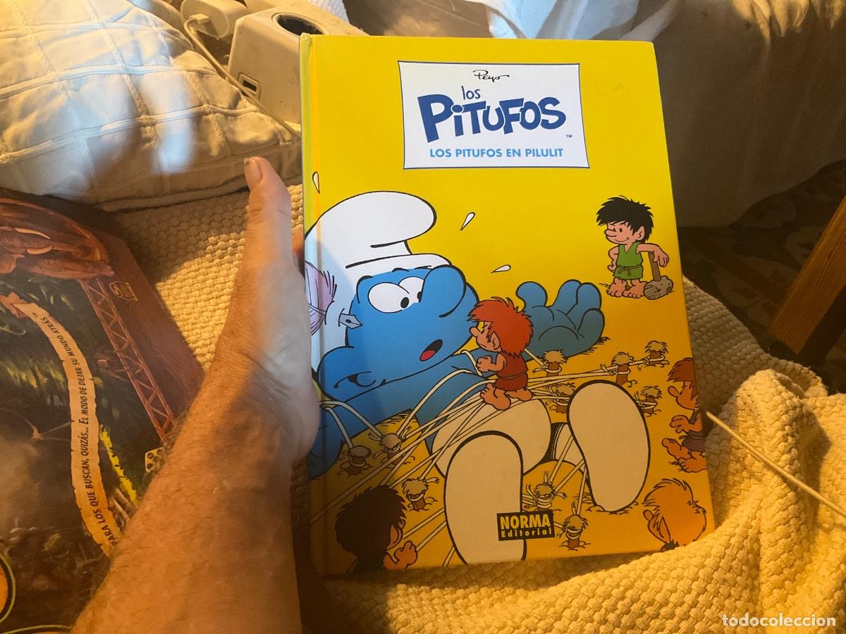 C&oacute;mics: LOS PITUFOS 32. Los Pitufos en Pilulit - Estudio Peyo (Carton&eacute;)