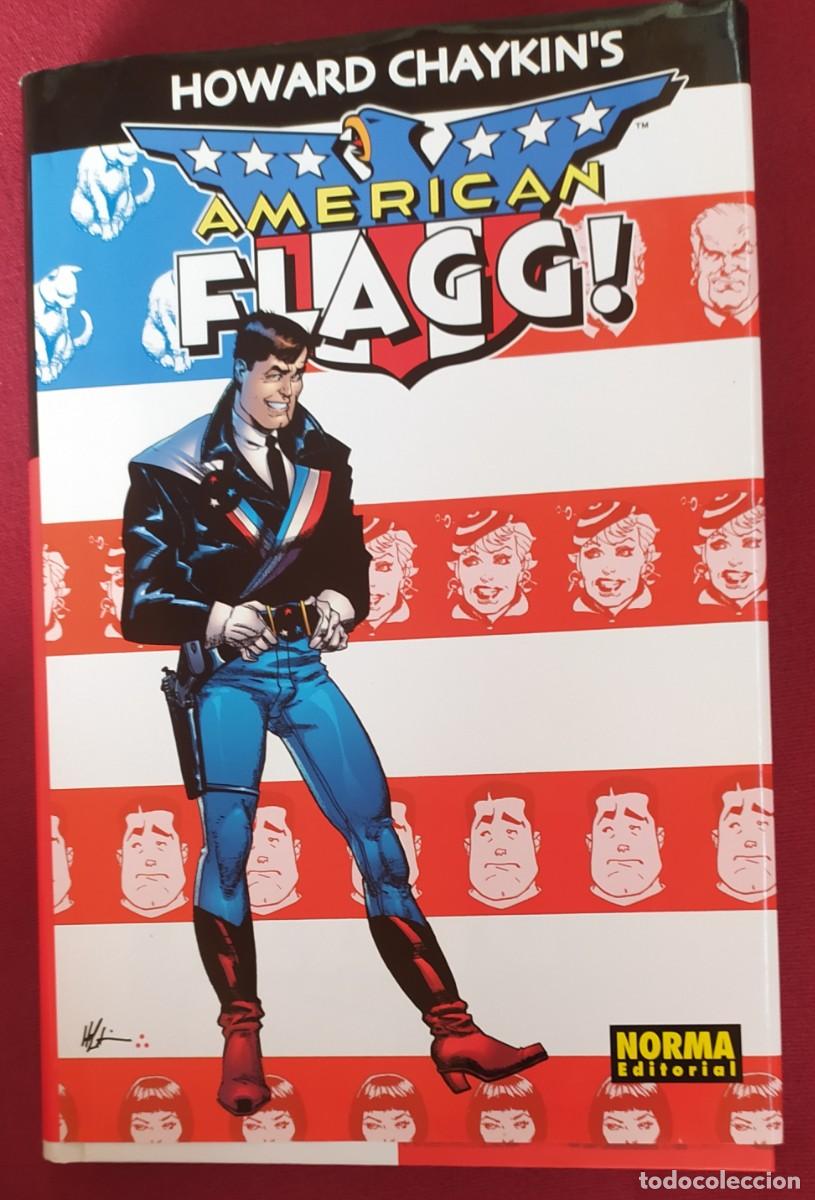 C&oacute;mics: America Flagg. Howard Chaykin&acute;s -Norma Editorial.