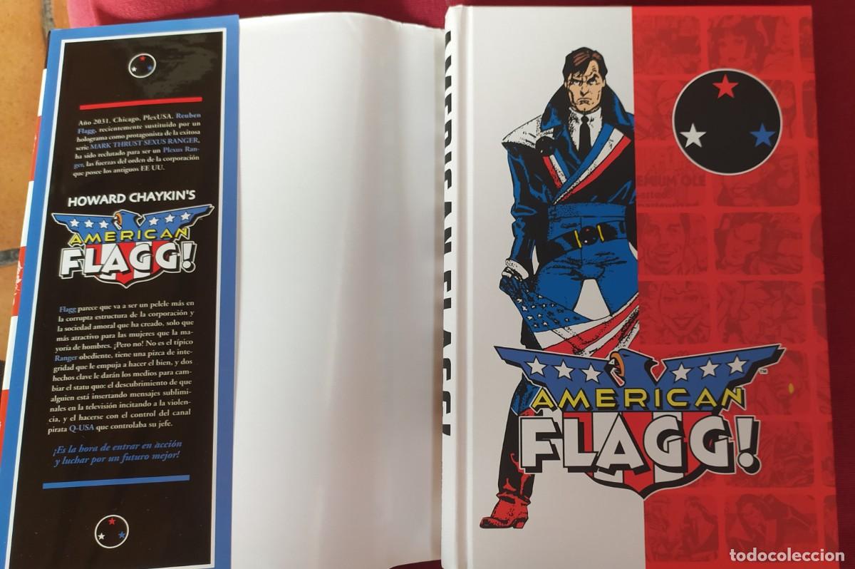 C&oacute;mics: America Flagg. Howard Chaykin&acute;s -Norma Editorial. - Foto 2