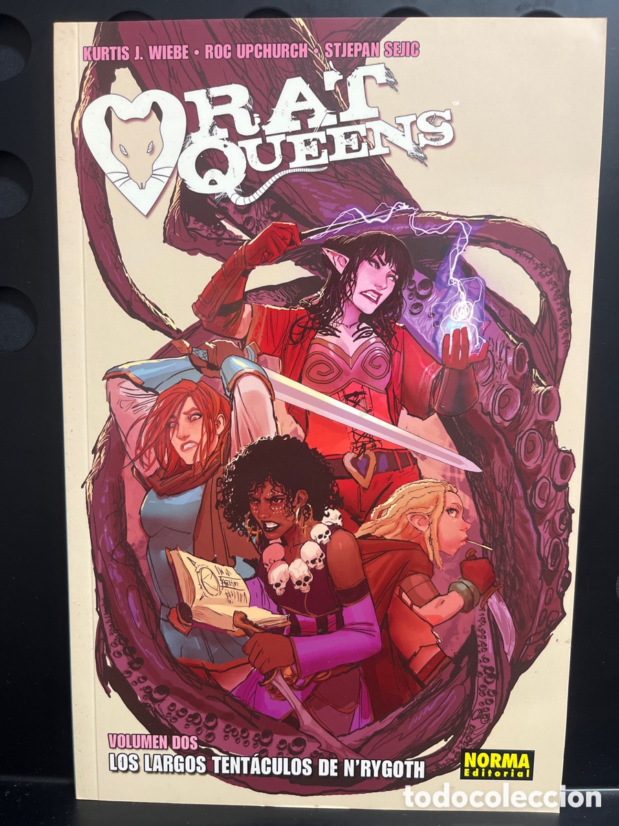 C&oacute;mics: RAT QUEENS N.2 VOLUMEN DOS : LOS LARGOS TENT&Aacute;CULOS DE N&rsquo;RYGOTH de KURTIS J. WIEBE ( 2017/2021 )