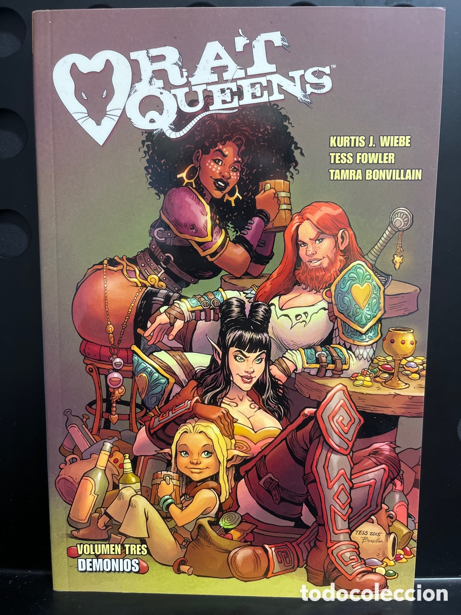 C&oacute;mics: RAT QUEENS N.3 VOLUMEN TRES DEMONIOS de KURTIS J. WIEBE ( 2017/2021 )