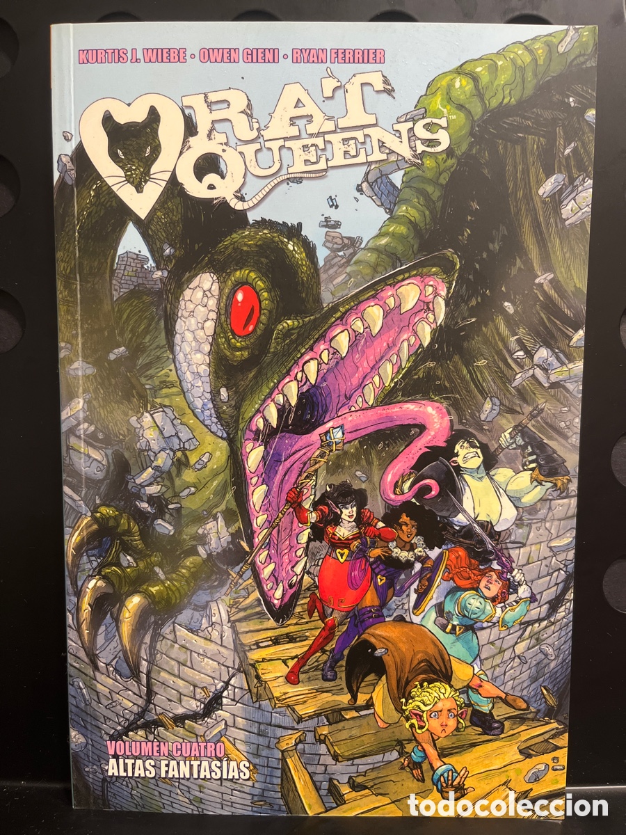 C&oacute;mics: RAT QUEENS N.4 VOLUMEN CUATRO ALTAS FANTAS&Iacute;AS de KURTIS J. WIEBE ( 2017/2021 )