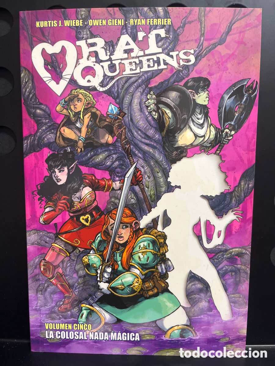 C&oacute;mics: RAT QUEENS N.5 VOLUMEN CINCO : LA COLOSAL NADA M&Aacute;GICA de KURTIS J. WIEBE ( 2017/2021 )