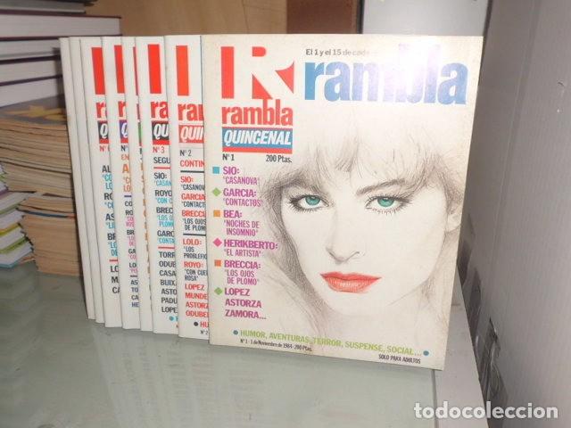 C&oacute;mics: RAMBLA QUINCENAL COMPLETA 8 N&ordm; - Foto 1