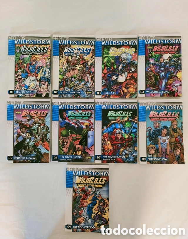 C&oacute;mics: Archivos Wildstorm: WildC.A.T.s. Norma Editorial, 2009.