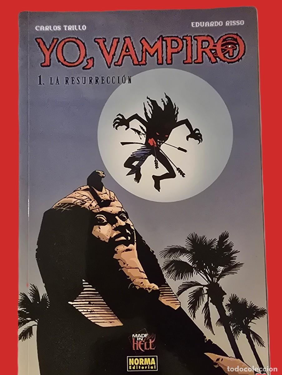 C&oacute;mics: YO, VAMPIRO - COMPLETA EN 4 TOMOS (NORMA Editorial) Carlos Trillo, Eduardo Risso - Foto 2