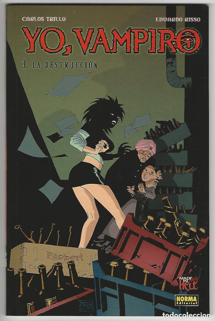 C&oacute;mics: YO, VAMPIRO - COMPLETA EN 4 TOMOS (NORMA Editorial) Carlos Trillo, Eduardo Risso - Foto 4