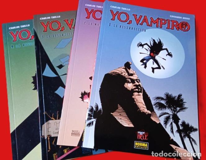 C&oacute;mics: YO, VAMPIRO - COMPLETA EN 4 TOMOS (NORMA Editorial) Carlos Trillo, Eduardo Risso