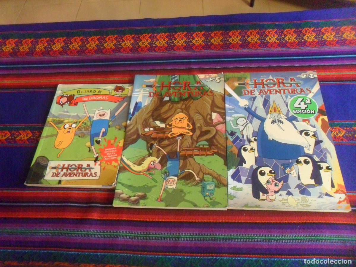 C&oacute;mics: HORA DE AVENTURAS N&ordm;S 1 3&ordf; ED 2013 NUEVA CUBIERTA, 2 4&ordf; ED, 5 1&ordf; ED NORMA, EL LIBRO LAS BROMAS ALTEA