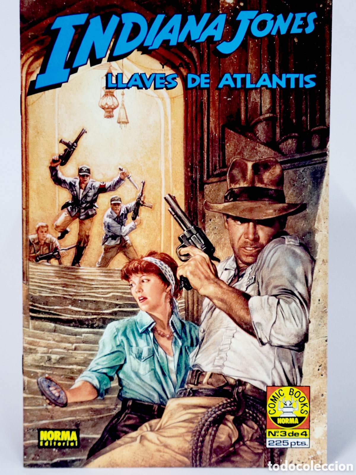 C&oacute;mics: C&Oacute;MIC INDIANA JONES 3 LLAVES DE ATLANTIS NORMA EDITORIAL GRAPA EXCELENTE ESTADO