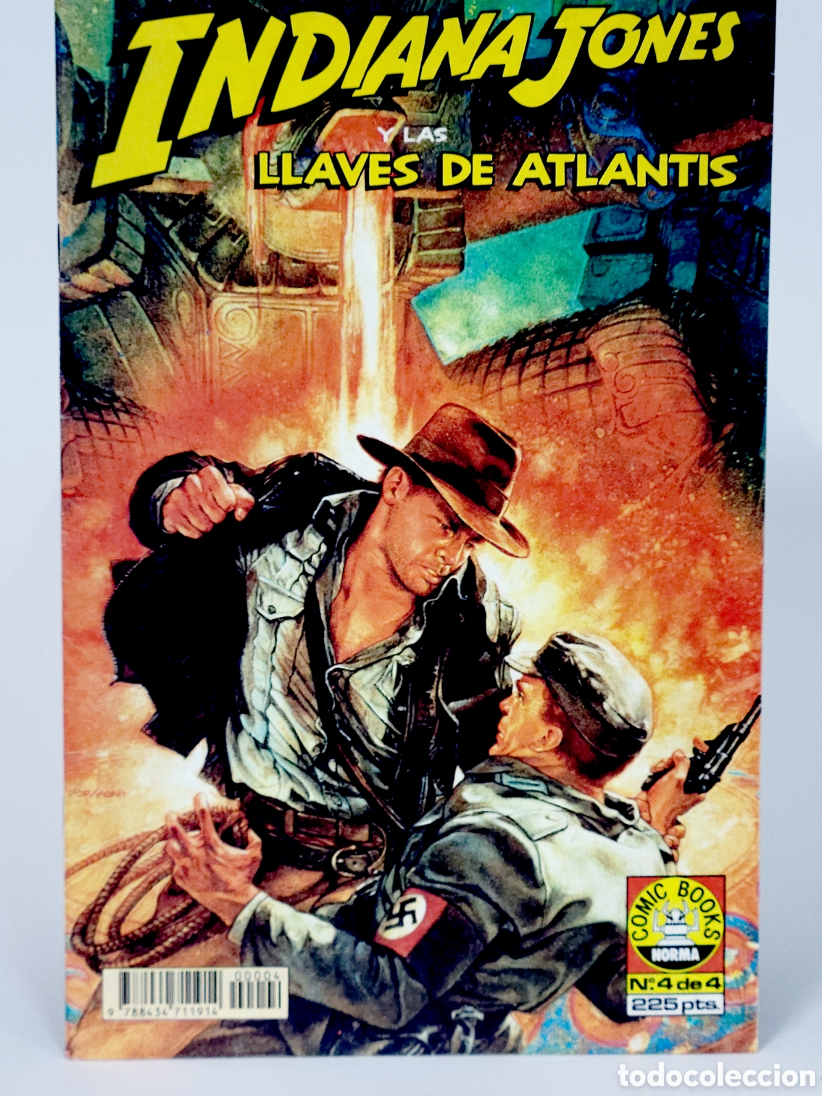 C&oacute;mics: C&Oacute;MIC INDIANA JONES 4 LLAVES DE ATLANTIS NORMA EDITORIAL GRAPA EXCELENTE ESTADO
