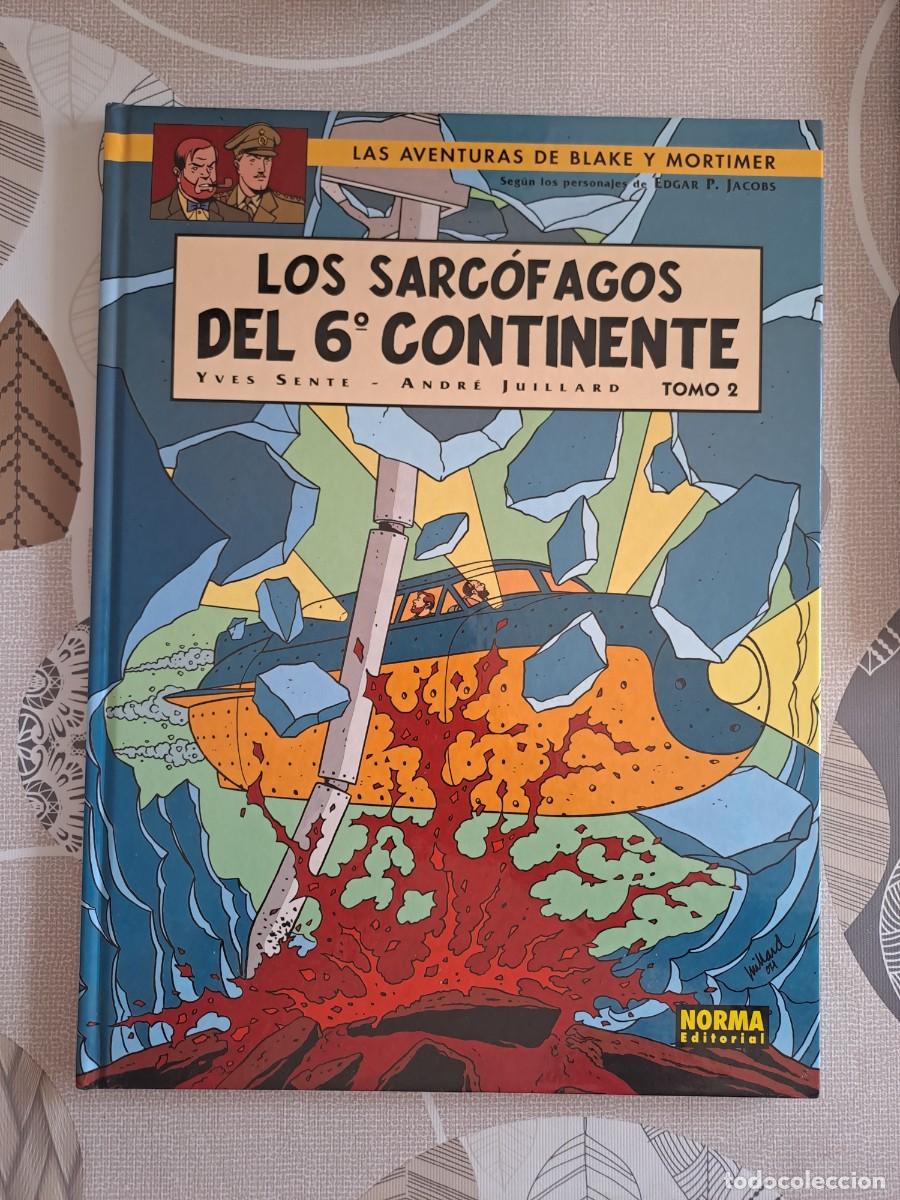 C&oacute;mics: Las aventuras de Blake y Mortimer 17, los sarc&oacute;fagos de 6&ordm; continente, Norma en perfecto estado