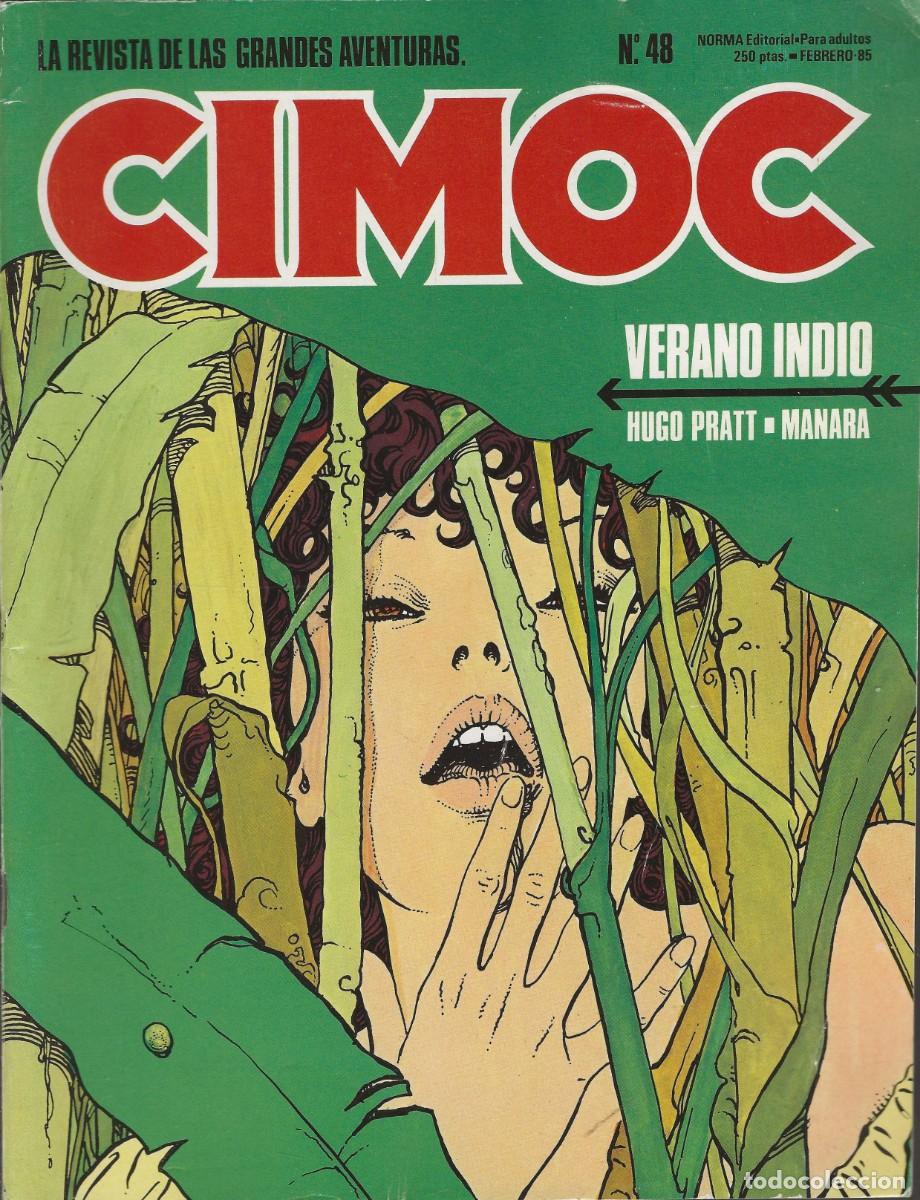 C&oacute;mics: LA REVISTA DE LAS GRANDES AVENTURAS -- CIMOC -- N&ordm; 48