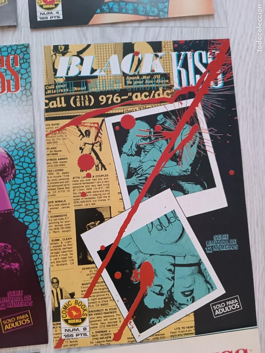 C&oacute;mics: BLACK KISS - HOWARD CHAYKIN Completa 12 n&uacute;meros - Foto 6