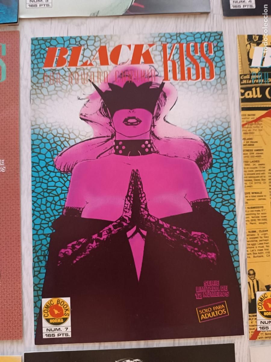 C&oacute;mics: BLACK KISS - HOWARD CHAYKIN Completa 12 n&uacute;meros - Foto 7