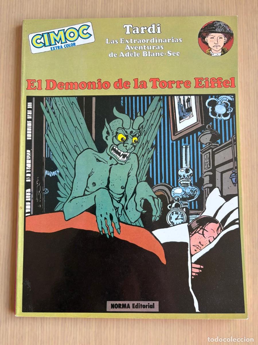 C&oacute;mics: El demonio de la torre eiffel norma editorial estado muy bueno