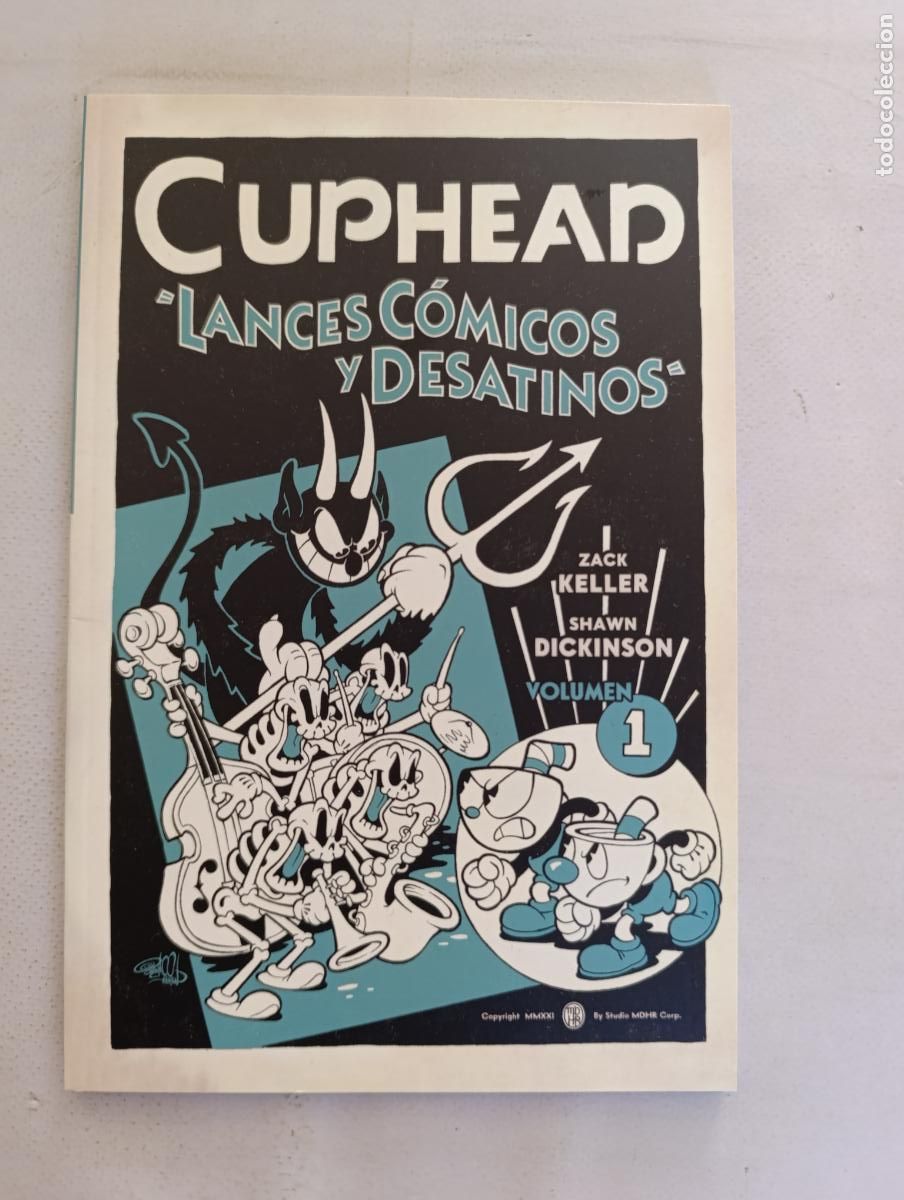 C&oacute;mics: CUPHEAD VOLUMEN 1 - LANCES COMICOS Y DESATINOS - KELLER, DICKINSON - NORMA (HZw)