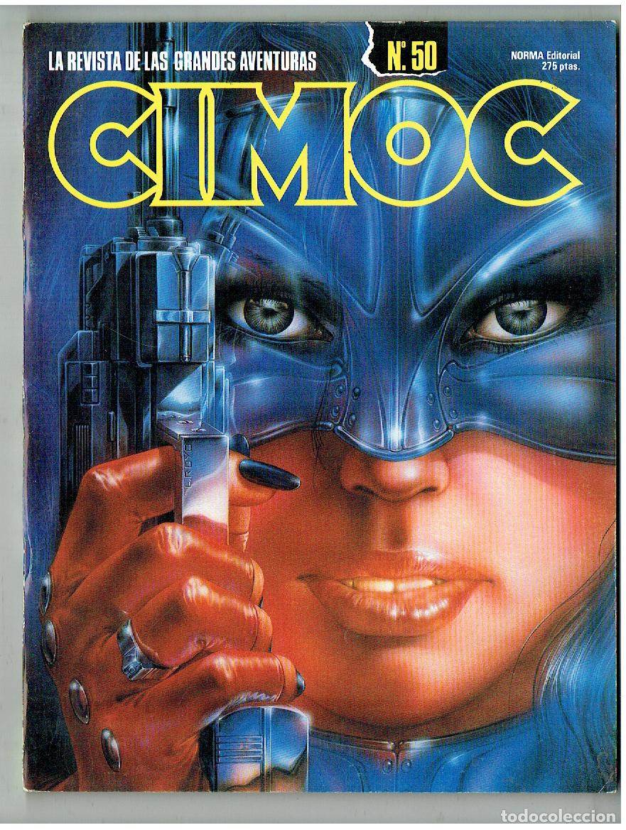 C&oacute;mics: CIMOC. N&ordm; 50. LA REVISTA DE LAS GRANDES AVENTURAS. NORMA, 1985 (B/39.3 RUM)