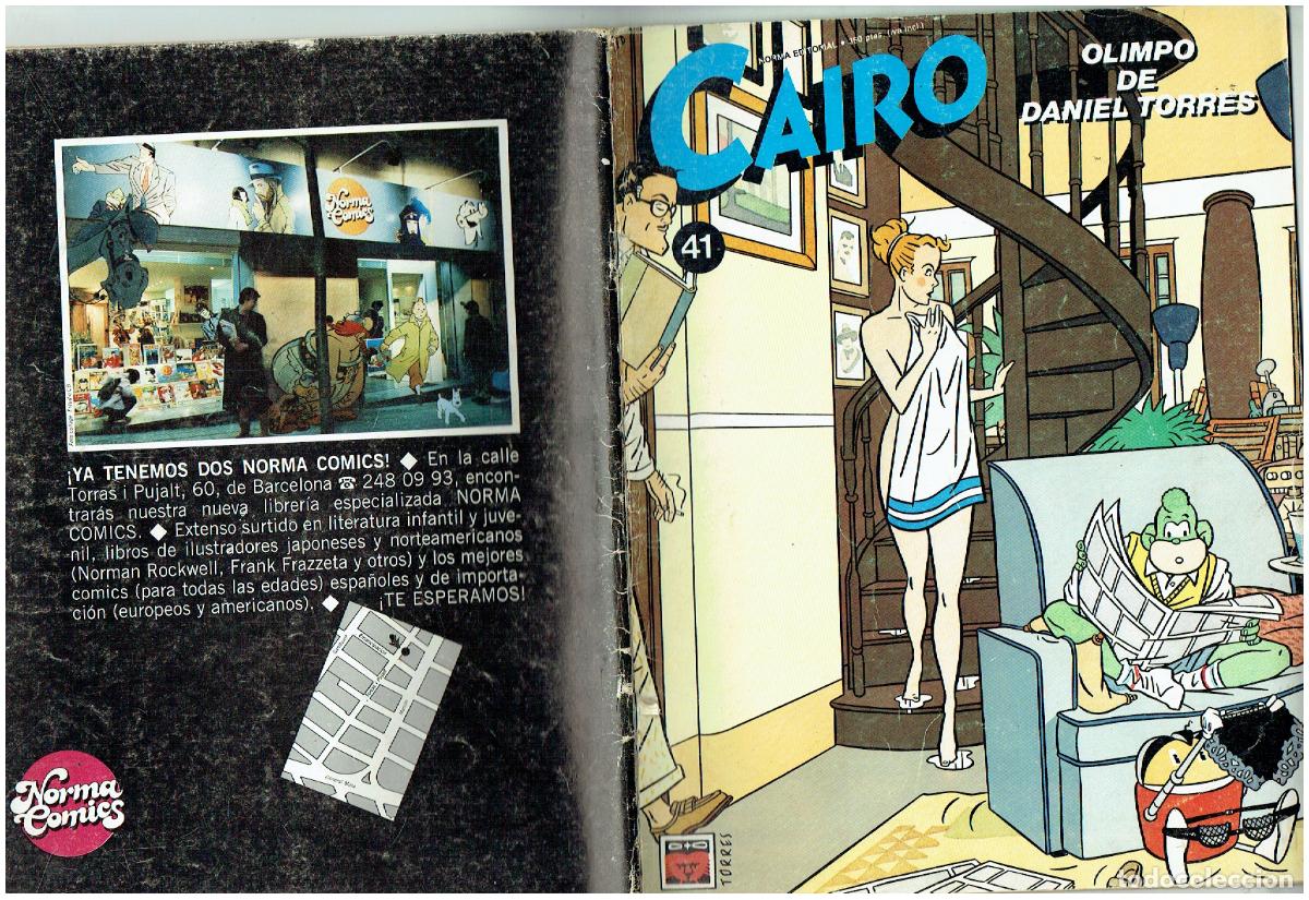 C&oacute;mics: CAIRO. N&ordm; 41. OLIMPO DE DANIEL TORRES. NORMA (B/39.3 RUM) - Foto 2
