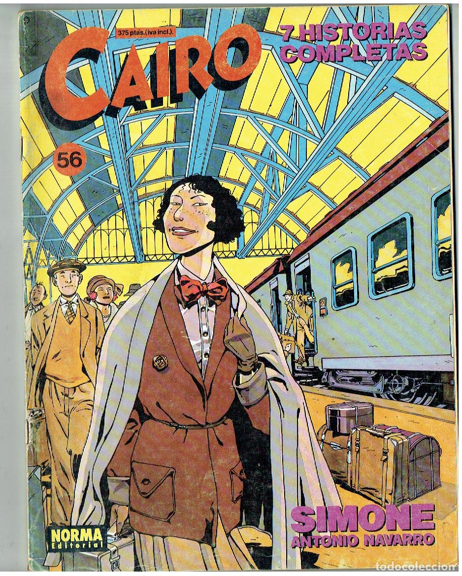 C&oacute;mics: CAIRO. N&ordm; 56. SIMONE. ANTONIO NAVARRO. NORMA (B/39.3 RUM)