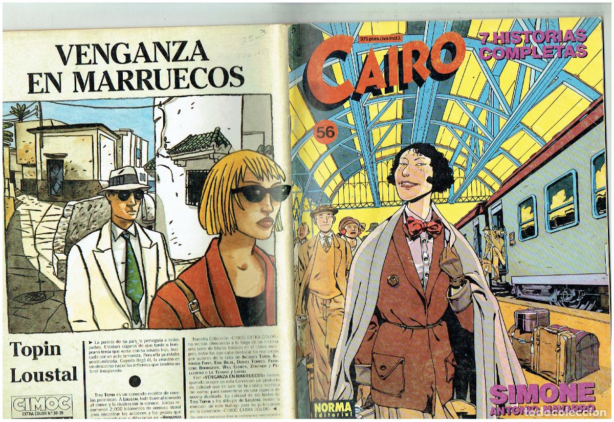 C&oacute;mics: CAIRO. N&ordm; 56. SIMONE. ANTONIO NAVARRO. NORMA (B/39.3 RUM) - Foto 2