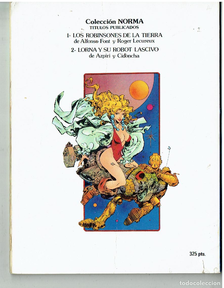 C&oacute;mics: LORNA Y SU ROBOT. AZPIRI. NORMA (B/39.3 RUM) - Foto 2