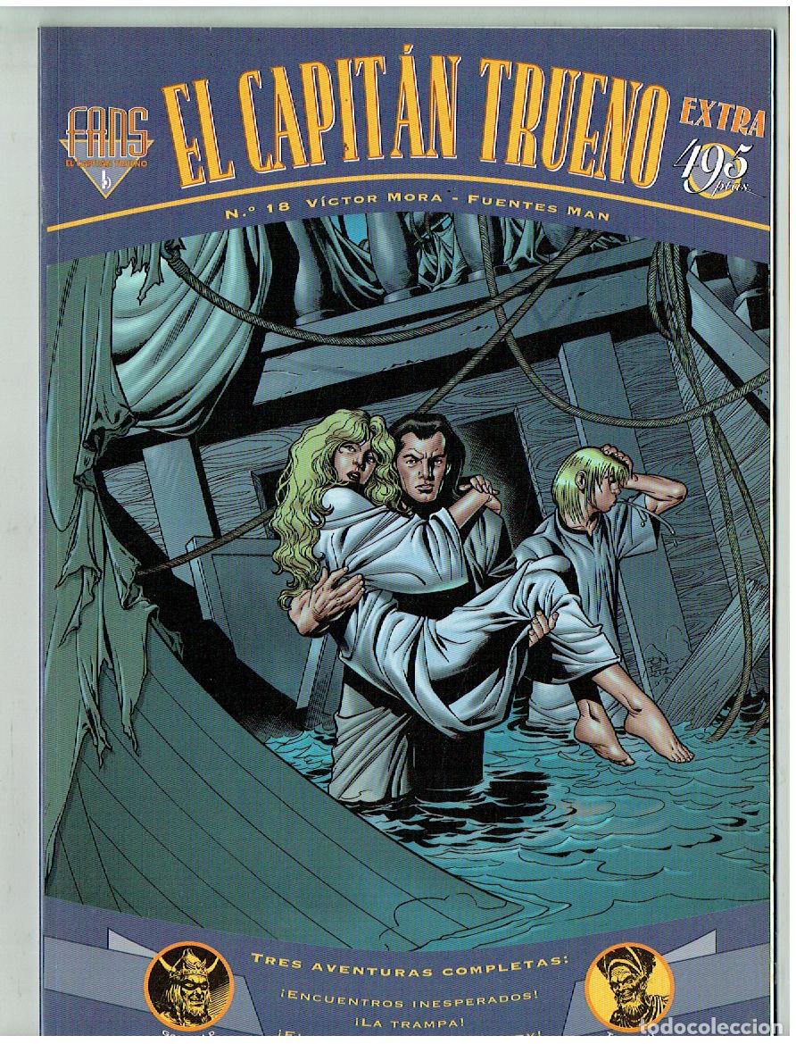 C&oacute;mics: EL CAPITAN TRUENO. EXTRA. FANS. N&ordm; 18. EDICIONES B. 1998.(B/39.3 RUM)