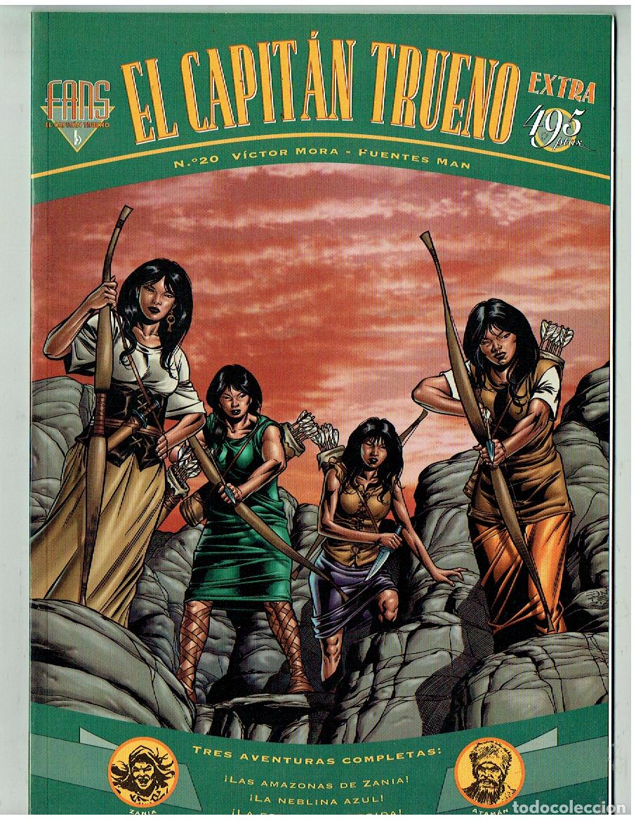 C&oacute;mics: EL CAPITAN TRUENO. EXTRA. FANS. N&ordm; 20. EDICIONES B. 1998.(B/39.3 RUM)