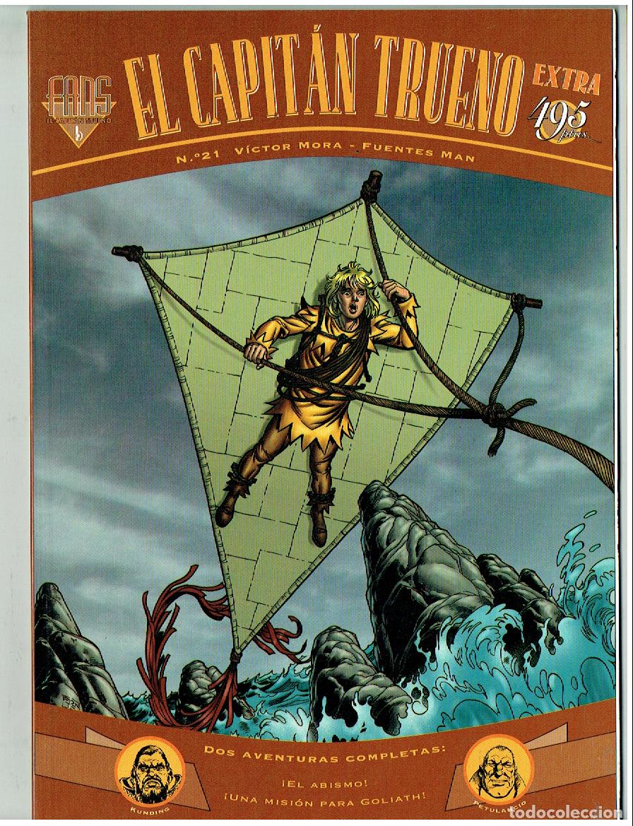 C&oacute;mics: EL CAPITAN TRUENO. EXTRA. FANS. N&ordm; 21. EDICIONES B. 1998.(B/39.3 RUM)