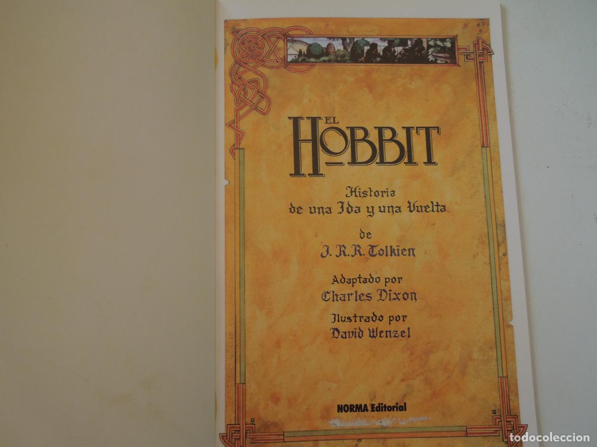 C&oacute;mics: EL HOBBIT - J.R.R. TOLKIEN FOL 1,2,3- NORMA EDITORIAL - 1990 - Foto 4