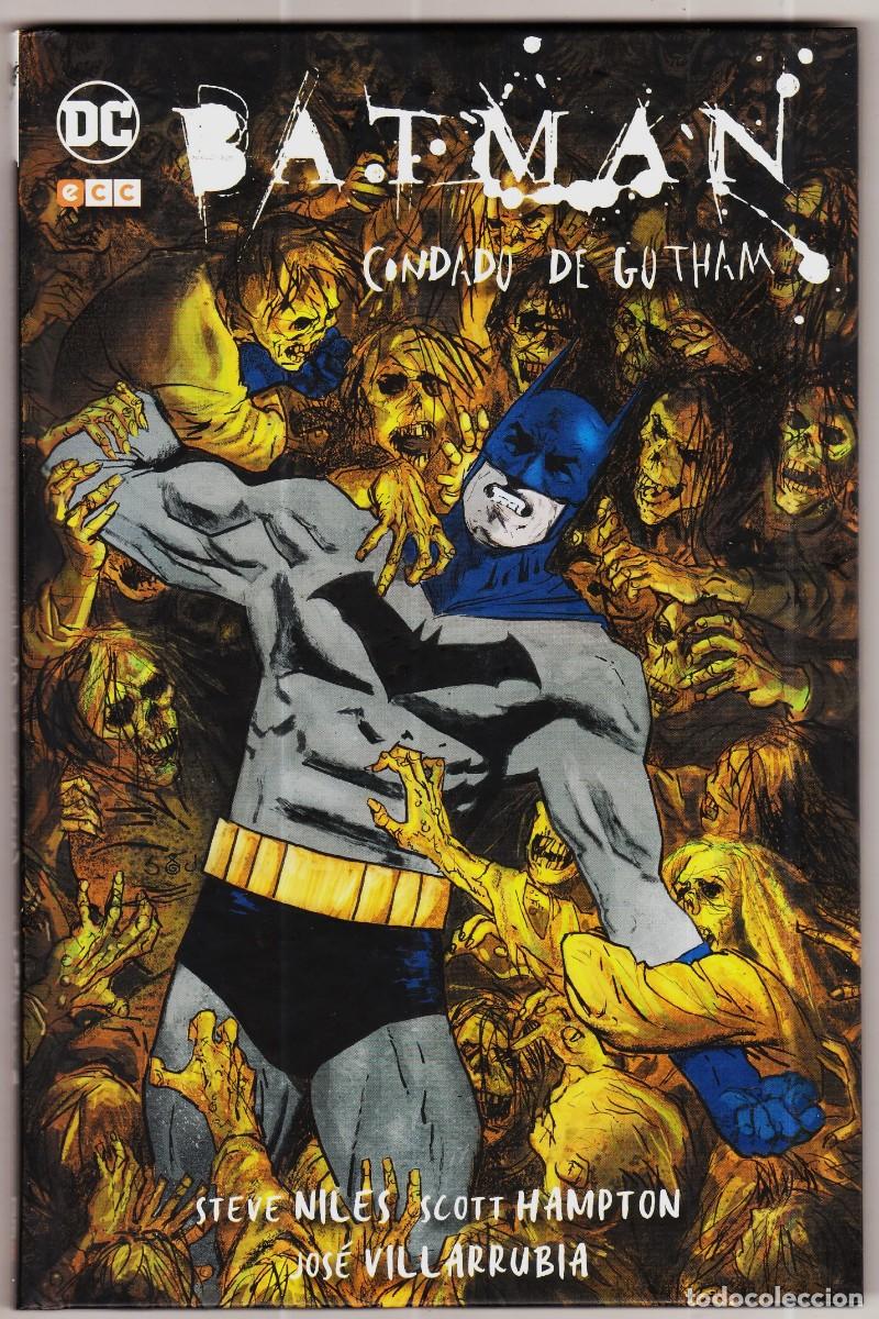 Comics: BATMAN: CONDADO DE GOTHAM de S. Niles y Hampton. Tomo &uacute;nico tapa dura ECC, 2018