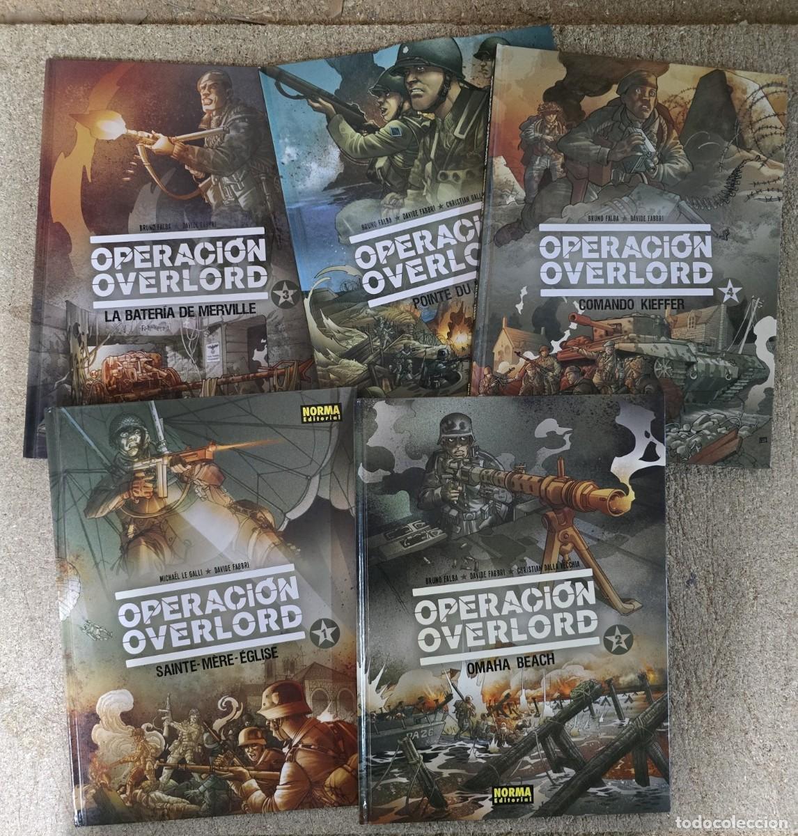 C&oacute;mics: Operacion Overlord.Completa 5 Tomos.Norma Editorial - Foto 1