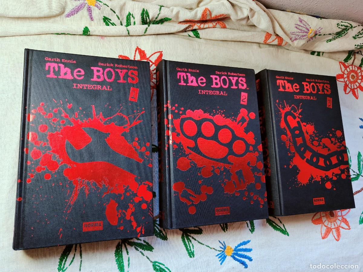 C&oacute;mics: The Boys Completo. Volumenes 1, 2 y 3. Garth Ennis. Norma.