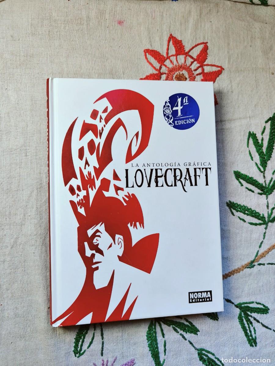 C&oacute;mics: La Antolog&iacute;a Gr&aacute;fica. Lovecraft. Norma. Tapa dura. Est&aacute; como nuevo.
