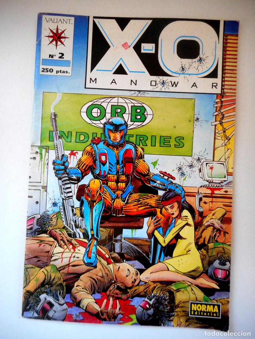 C&oacute;mics: X-O MANOWAR N&ordm;2 (NORMA-OCTUBRE 1995) JIM SHOOTER - BOB LAYTON
