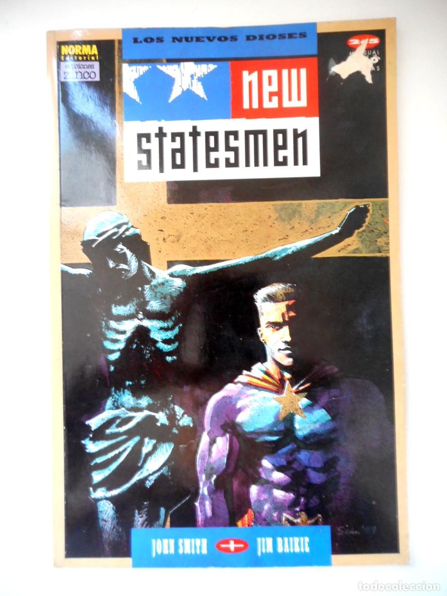 C&oacute;mics: NEW STATESMEN N&ordm;2 LOS NUEVOS DIOSES (NORMA-JULIO 1991) JOHN SMITH -JIM BAIKIE