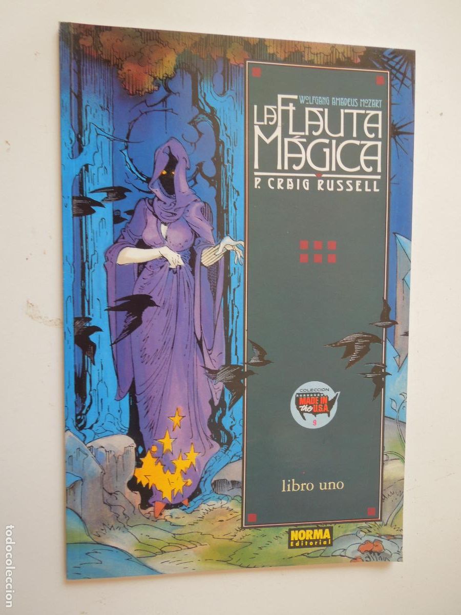 C&oacute;mics: LA FLAUTA M&Aacute;GICA - P. CRAIG RUSSELL- LIBRO UNO -DOS Y TRES - NORMA EDITORIAL . MADE IN USA 1990