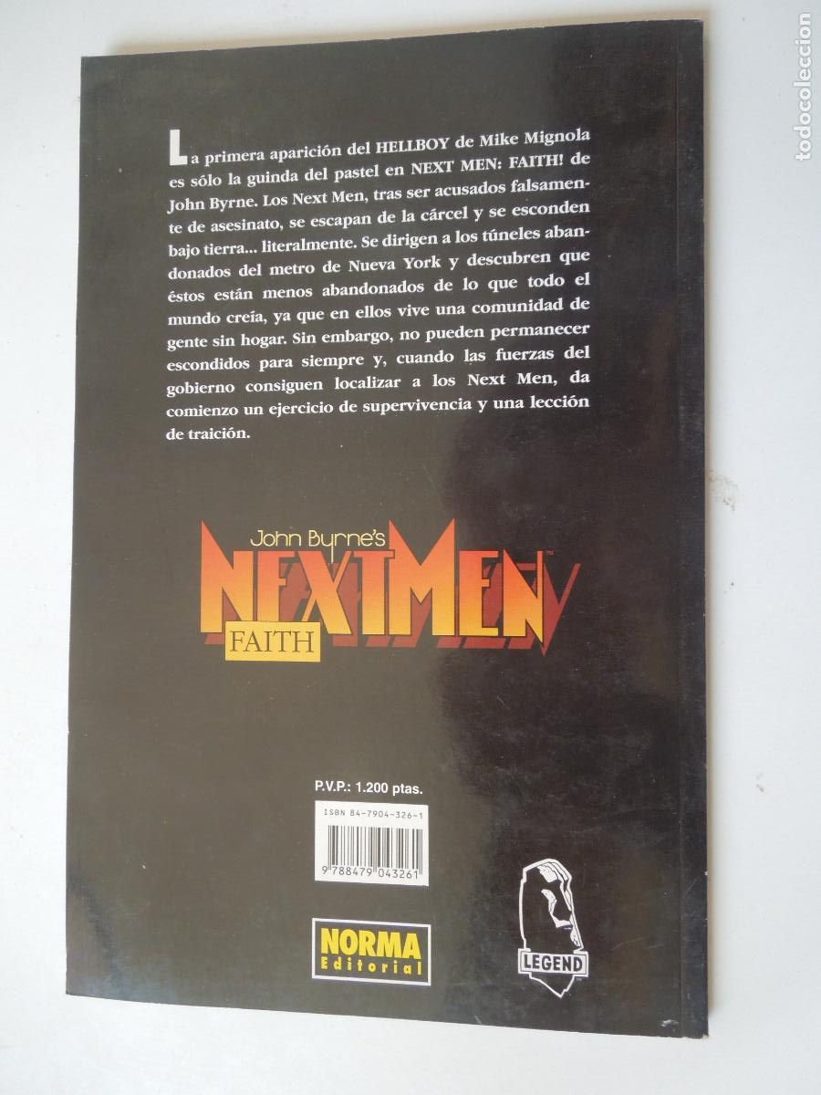 C&oacute;mics: NEXT MEN - FAITH - JOHN BYRNE - NORMA EDITORIAL -1996 - Foto 4