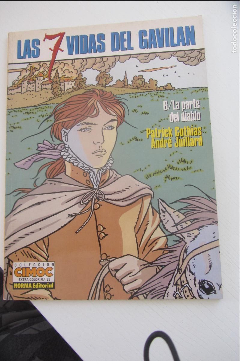 C&oacute;mics: COLECCI&Oacute;N CIMOC EXTRA COLOR N&ordm; 93 LAS 7 VIDAS DEL GAVIL&Aacute;N 6 LA PARTE DEL DIABLO NORMA arx30