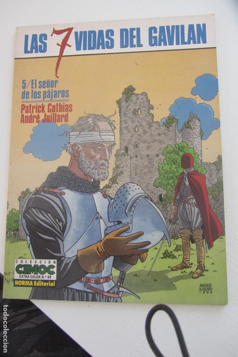 C&oacute;mics: LAS 7 VIDAS DEL GAVIL&Aacute;N N&ordm; 5 / EL SE&Ntilde;OR DE LOS P&Aacute;JAROS / CIMOC EXTRA 89 NORMA arx30
