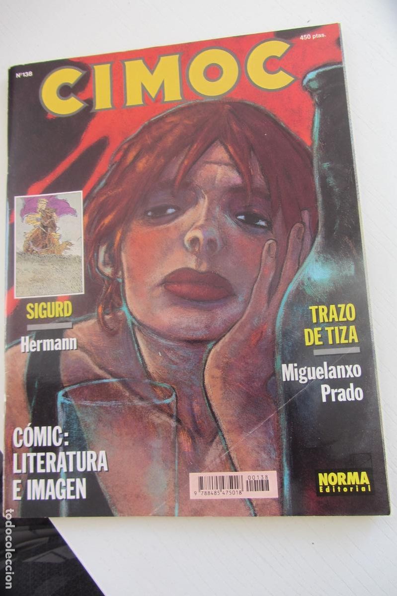 C&oacute;mics: REVISTA CIMOC N&ordm; 138. M. PRADO, FRANK MILLER, HERMANN, BOUCQ, ETC. NORMA arx30